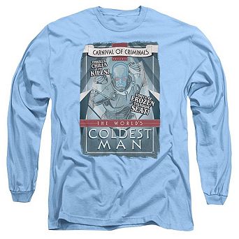 Batman Coldest Man Long Sleeve Adult T-shirt