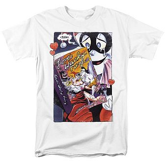 Batman Loves Wacky Fury Short Sleeve Adult T-shirt