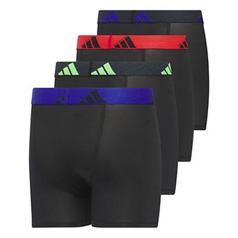 Boys 4-20 Adidas Youth Microfiber 4-Pack Boxer Brief