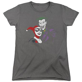 Batman Joker & Harley Short Sleeve Womens T-shirt