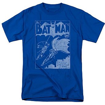 Batman Issue 1 Cover Short Sleeve Adult T-shirt