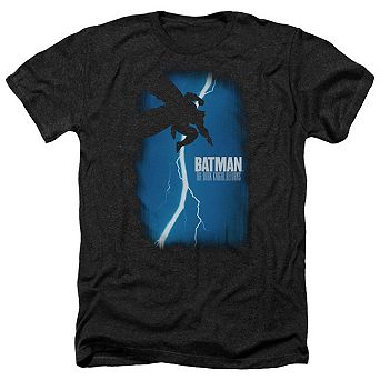 Batman Dkr Cover Adult Heather T-shirt