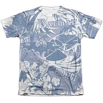 Batman Dark Protector Adult 65/35 Poly/cotton Short Sleeve T-shirt