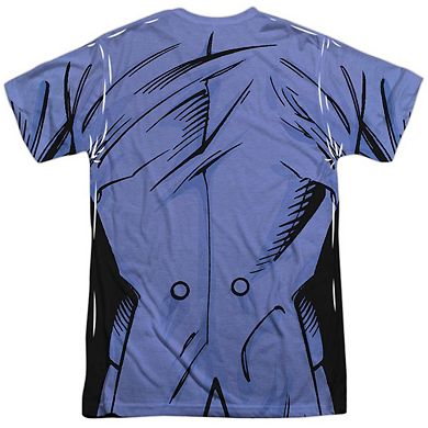 Batman Joker Uniform Short Sleeve Adult Poly Crew T-shirt