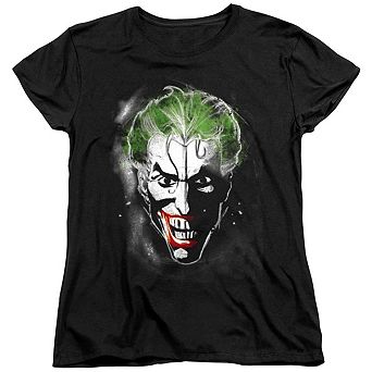 Batman Face Of Madness Short Sleeve Women´s T-Shirt