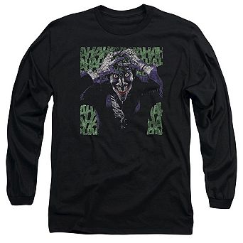 Batman Insanity Long Sleeve Adult T-shirt
