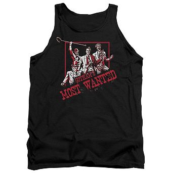 Batman Gothams Most Wanted Adult Tank Top