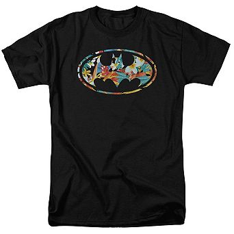Batman Hawaiian Bat Short Sleeve Adult T-shirt