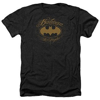 Batman La Adult Heather T-shirt