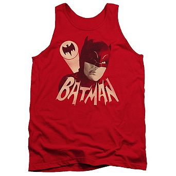 Batman Classic Tv Bat Signal Adult Tank Top