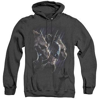 Batman Gargoyles Adult Heather Hoodie