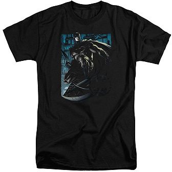 Batman Knight Falls In Gotham Short Sleeve Adult Tall T-shirt