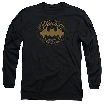 Batman La Long Sleeve Adult T-shirt
