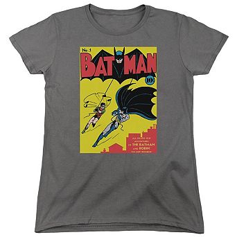 Batman First Short Sleeve Womens T-shirt