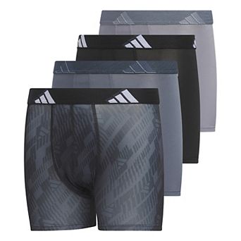 Boys 4-20 Adidas Youth Microfiber Graphic 4-Pack Boxer Brief
