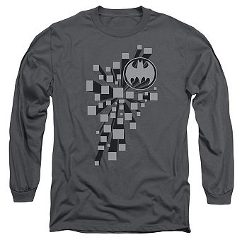Batman Gotham 3d Long Sleeve Adult T-shirt