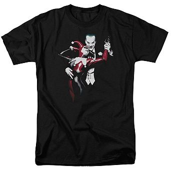Batman Harley And Joker Short Sleeve Adult T-shirt