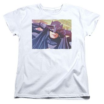Batman Classic Tv Smooth Groove Short Sleeve Womens T-shirt