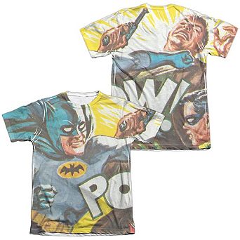 Batman Classic Tv On The Chin Sleeve T-shirt