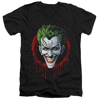 Batman Joker Drip Short Sleeve T-shirt