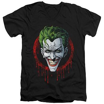 Batman Joker Drip Short Sleeve T-shirt