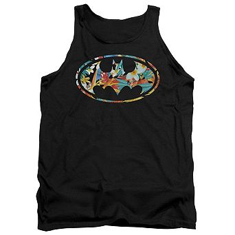 Batman Hawaiian Bat Adult Tank Top