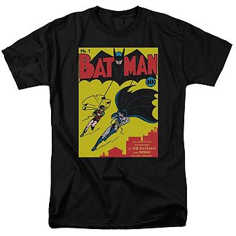 Batman First Short Sleeve Adult T-shirt