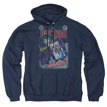 Batman 251 Distressed Adult Pull Over Hoodie