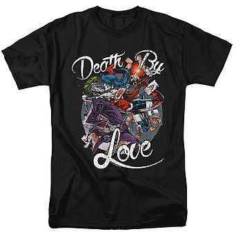 Batman Death By Love Short Sleeve Adult T-shirt