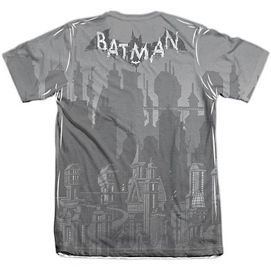 Batman Grey Race Sleeve T-shirt