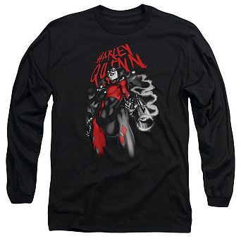 Batman Down The Barrel Long Sleeve Adult T-shirt