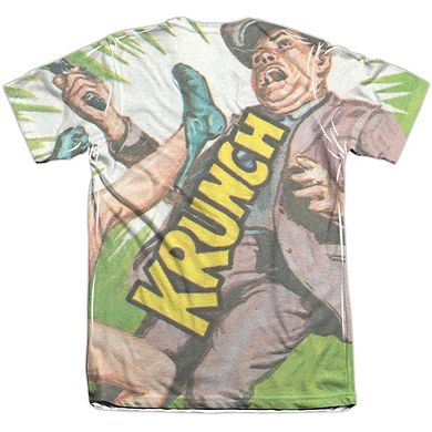 Batman Classic Tv Fighting Back Sleeve T-shirt