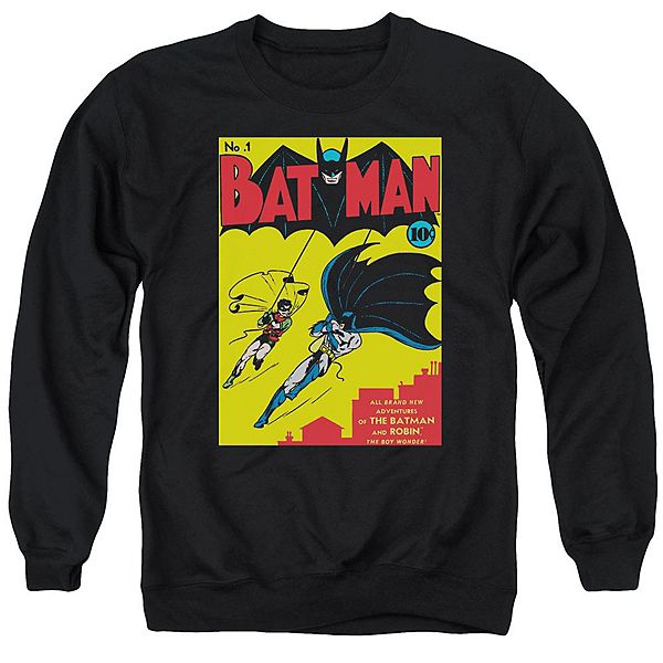 Batman First Adult Crewneck Sweatshirt