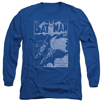 Batman Issue 1 Cover Long Sleeve Adult T-shirt