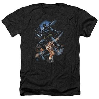 Batman Gotham Knight Adult Heather T-shirt