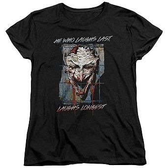 Batman Just For Laughs Short Sleeve Womens T-shirt
