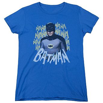 Batman Classic Tv Theme Song Short Sleeve Womens T-shirt