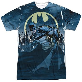 Batman Heed The Call Short Sleeve Adult 100% Poly Crew T-shirt