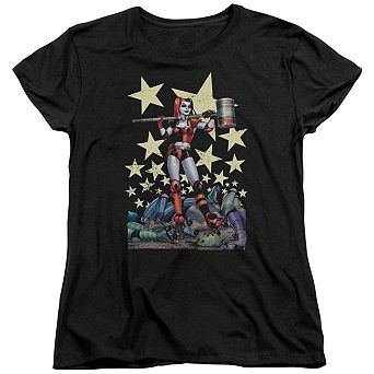 Batman Hammer Time Short Sleeve Womens T-shirt