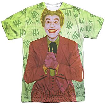 Batman Classic Tv Jokes On You Short Sleeve Adult Poly Crew T-shirt