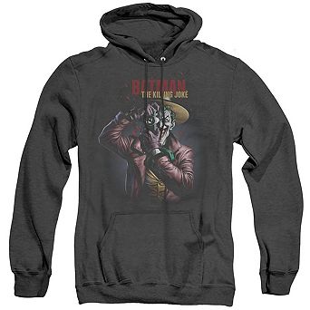 Batman Killing Joke Camera Adult Heather Hoodie