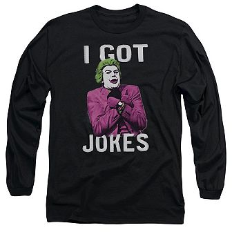 Batman Classic Tv Got Jokes Long Sleeve Adult T-shirt