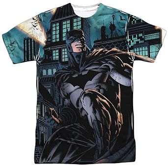 Batman Coming For You Short Sleeve Adult Poly Crew T-shirt