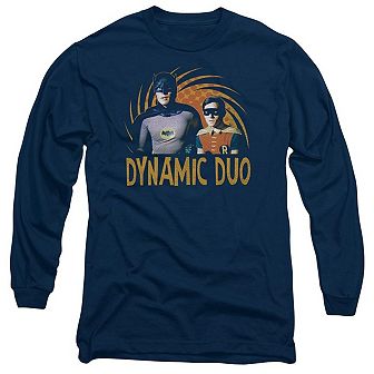 Batman Classic Tv Dynamic Long Sleeve Adult T-shirt