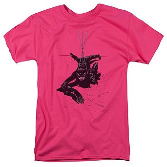 Batman Catwoman Rope Short Sleeve Adult T-shirt