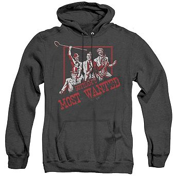 Batman Gothams Most Wanted Adult Heather Hoodie