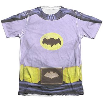 Batman Classic Tv Batman Costume Sleeve T-shirt