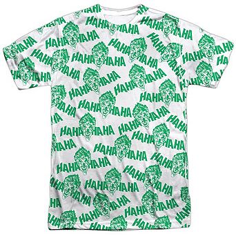 Batman Laughing At You Short Sleeve Adult 100% Poly Crew T-shirt