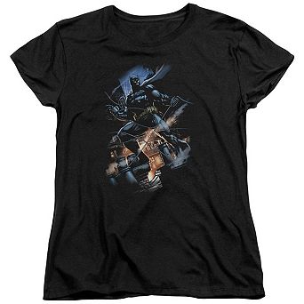 Batman Gotham Knight Short Sleeve Womens T-shirt