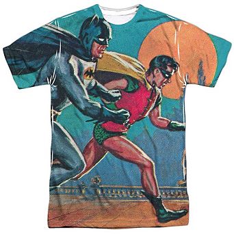 Batman Classic Tv Lets Go Short Sleeve Adult Poly Crew T-shirt